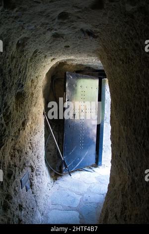 Monastère Saint de la Transfiguration du Sauveur (métamorfoseos toy sotiros) ou Grand Meteor Banque D'Images