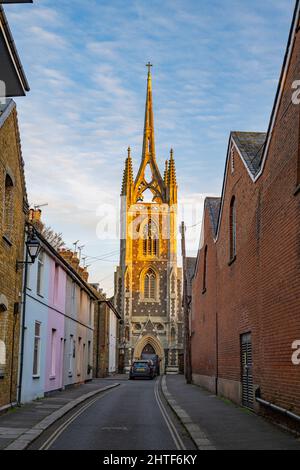 Église Saint-Marie et Église de la Charité à Faversham Banque D'Images
