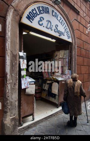 Rome, Italie 08/11/2008: Ghetto juif. ©Andrea Sabbadini Banque D'Images