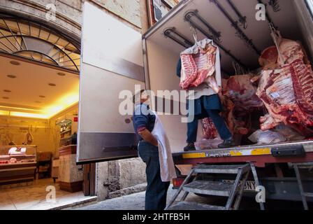 Rome, Italie 08/11/2008: Ghetto juif. ©Andrea Sabbadini Banque D'Images