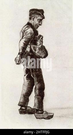 Vincent Van Gogh - Sower 1881 Banque D'Images