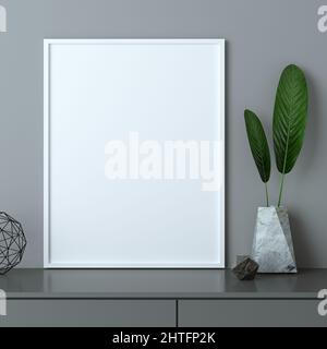 Créer une image vide pour un salon Banque D'Images