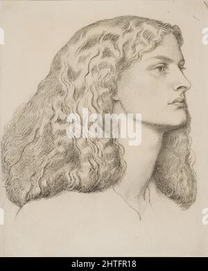 Dante Gabriel Rossetti - Annie Miller 1877 3 1877 Banque D'Images