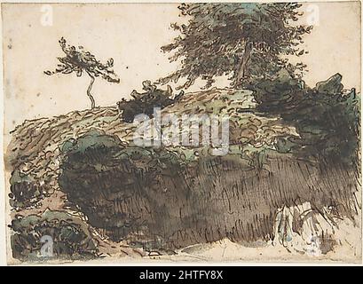 Jean-François Millet - Paysage Vichy 1866 C 1866 Banque D'Images