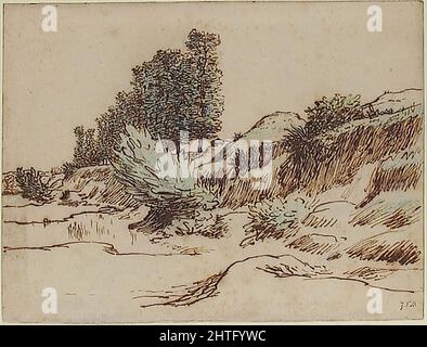 Jean-François Millet - Paysage Vichy 1866 1 C 1866 Banque D'Images