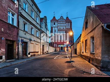 Gora Wroclaw Leszno ville de la Basse Silésie Voivodeship, dans l'ouest de la Pologne Banque D'Images