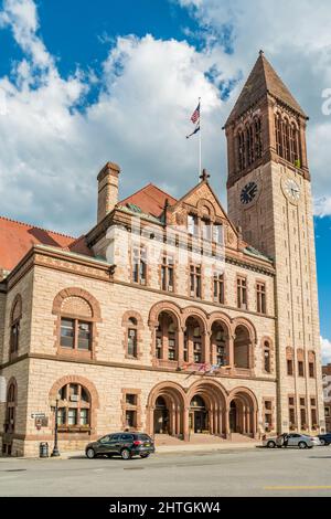 Hôtel de ville à Albany, État de New York, États-Unis. Banque D'Images