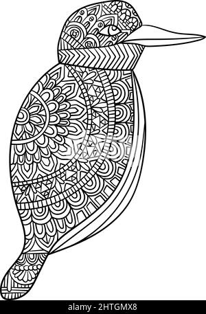 Pages de coloriage de Mandala pour les adultes Illustration de Vecteur