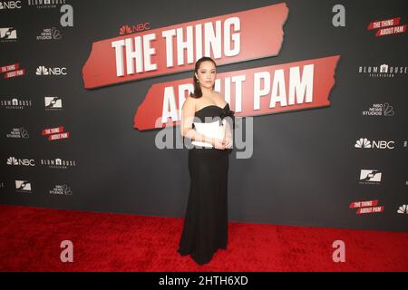 Beverly Hills, env. 28th févr. 2022. Gideon Adlon lors de l'événement de presse sur tapis rouge « The Thing About PAM » de NBC au Maybourne Beverly Hills le 28 février 2022 à Beverly Hills, Californie. Crédit : Faye Sadou/Media Punch/Alay Live News Banque D'Images
