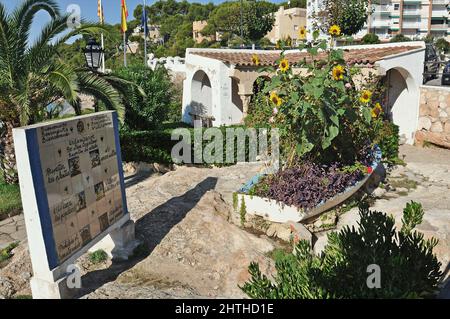 Roc de Sant Gaietà dans la province de Roda de Bará de Tarragone, Catalogne, Espagne Banque D'Images