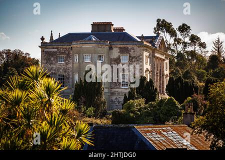 Château Ward House, Gothique, Palladien, Strangford, Comté en bas, Irlande du Nord Banque D'Images