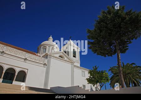 Hauptkirche, Igreja Matriz, von Castro Marim, Algarve, Portugal Banque D'Images