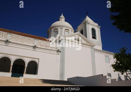 Hauptkirche, Igreja Matriz, von Castro Marim, Algarve, Portugal Banque D'Images