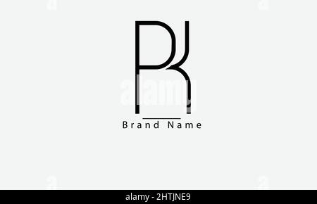 PK KP P K résumé logo vecteur modèle monogramme Illustration de Vecteur