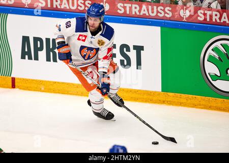 Angelholm, Suède 01 mars 2022. Joona Luoto de Tappara lors du match final de la Ligue des champions de hockey entre Rogle BK et Tappara Tampere dans la Catena Arena à Angelholm, Suède le 01 mars 2022. Foto: Anders Bjuro / TT / Kod 11830 Banque D'Images