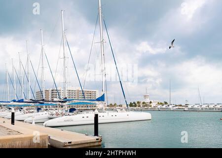 Marina Gaviota Las Morlas, Varadero, Cuba Banque D'Images