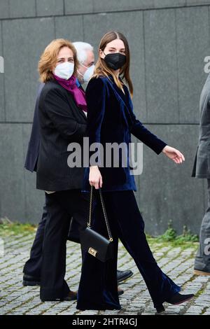 Pampelune, Navarre, Espagne. 2nd mars 2022. Maria Valverde assiste à la remise des médailles d'or du mérite en beaux-arts 2020 au Centre de conférences et Auditorium de Navarre Baluarte le 2 mars 2022 à Pampelune, Espagne (Credit image: © Jack Abuin/ZUMA Press Wire) Credit: ZUMA Press, Inc./Alay Live News Banque D'Images