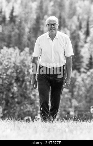 Bror Rexed, ancien directeur général du Conseil national suédois de la santé. Photo : Bo Arrhed Banque D'Images