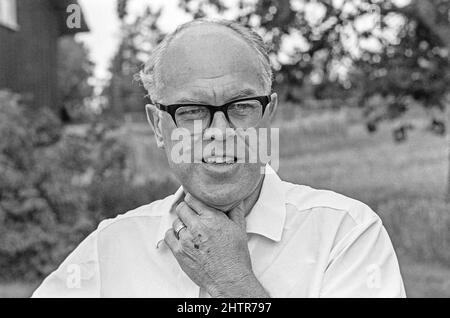 Bror Rexed, ancien directeur général du Conseil national suédois de la santé. Photo : Bo Arrhed Banque D'Images