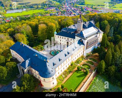 Château de Zbiroh, région de Pilsen, République tchèque Banque D'Images