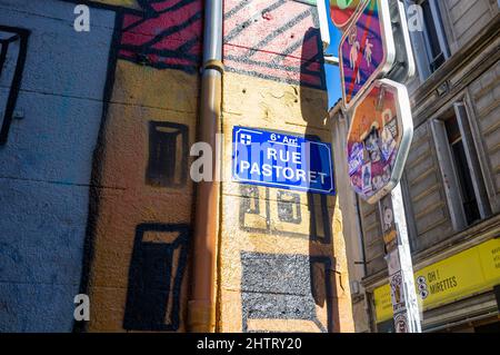MARSEILLE, COURS JULIEN, LA PLAINE, BDR FRANCE 13 Banque D'Images