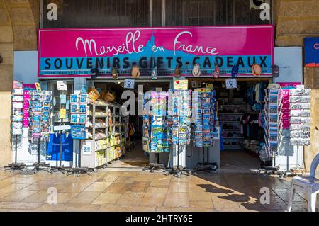 LE VIEUX PORT, MARSEILLE, BDR FRANCE 13 Banque D'Images