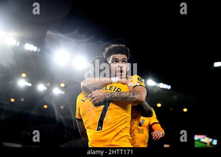 Morgan Gibbs blanc de Wolves. Wolverhampton Wanderers / Shrewsbury Town FA Cup quatrième tour 5/2/19 Banque D'Images