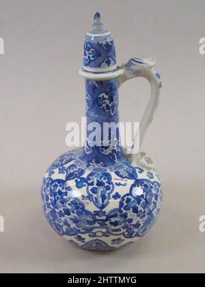 Art inspiré par l'égout couvert, dynastie Qing (1644–1911), période Kangxi (1662–1722), fin 17th–début 18th siècle, Chine, porcelaine peinte en bleu sous-glaçure, H. 11 3/8 po. (28,9 cm), céramique, oeuvres classiques modernisées par Artotop avec une touche de modernité. Formes, couleur et valeur, impact visuel accrocheur sur l'art émotions par la liberté d'œuvres d'art d'une manière contemporaine. Un message intemporel qui cherche une nouvelle direction créative. Artistes qui se tournent vers le support numérique et créent le NFT Artotop Banque D'Images