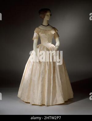 Art inspiré par l'ensemble du soir, env. 1845, British, Silk, Classic œuvres modernisées par Artotop avec une touche de modernité. Formes, couleur et valeur, impact visuel accrocheur sur l'art émotions par la liberté d'œuvres d'art d'une manière contemporaine. Un message intemporel qui cherche une nouvelle direction créative. Artistes qui se tournent vers le support numérique et créent le NFT Artotop Banque D'Images