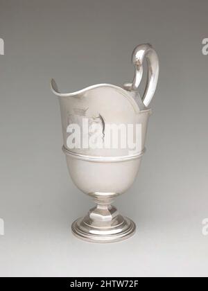 Art inspiré par Ewer (un de deux), Peter Archambo I (britannique, actif 1720, mort 1759), 1740/41, britannique, Londres, argent, total (poids confirmé) : 10 1/4 po, 58 oz. 18 l/h (26 cm, 1832g), Metalwork-Silver, Peter Archambo I (Britannique, actif 1720, mort en 1759), quand George Booth est devenu, les œuvres classiques modernisées par Artotop avec une touche de modernité. Formes, couleur et valeur, impact visuel accrocheur sur l'art émotions par la liberté d'œuvres d'art d'une manière contemporaine. Un message intemporel qui cherche une nouvelle direction créative. Artistes qui se tournent vers le support numérique et créent le NFT Artotop Banque D'Images