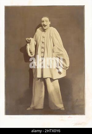 Art inspiré par Pierrot Laughing, 1855, imprimé en papier salé recouvert de gélatine (vernis-cuir), 27,3 x 19,8 cm (10 3/4 x 7 13/16 po), photographies, Nadar (français, Paris 1820–1910 Paris), Adrien Tournachon (français, 1825–1903), nous devons l'image contemporaine de Pierrot à la célèbre mime Jean-, œuvres classiques modernisées par Artotop avec un peu de modernité. Formes, couleur et valeur, impact visuel accrocheur sur l'art émotions par la liberté d'œuvres d'art d'une manière contemporaine. Un message intemporel qui cherche une nouvelle direction créative. Artistes qui se tournent vers le support numérique et créent le NFT Artotop Banque D'Images