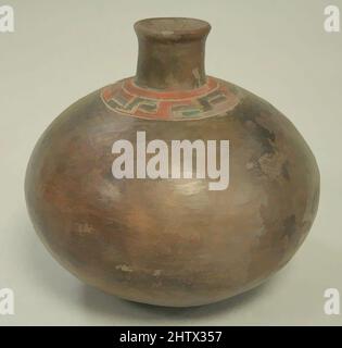 Art inspiré par une seule bouteille à bec, 5th–3rd Century B.C., Pérou, Paracas, céramique, Pigment, total : 5 1/4 po (13,34 cm), Ceramics-Containers, oeuvres classiques modernisées par Artotop avec une touche de modernité. Formes, couleur et valeur, impact visuel accrocheur sur l'art émotions par la liberté d'œuvres d'art d'une manière contemporaine. Un message intemporel qui cherche une nouvelle direction créative. Artistes qui se tournent vers le support numérique et créent le NFT Artotop Banque D'Images