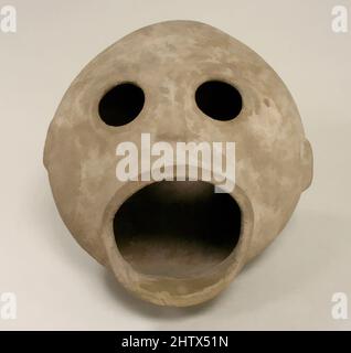 Art inspiré par le vaisseau à tête de singe en céramique, 14th–15th siècle, Mexique, Méso-Amérique, Oaxaca, Mexicain, céramique, H. 8 7/16 x L. 7 1/2 x D. 5 1/4 po. (21,5 x 19,1 x 13,3 cm), Ceramics-Containers, oeuvres classiques modernisées par Artotop avec une touche de modernité. Formes, couleur et valeur, impact visuel accrocheur sur l'art émotions par la liberté d'œuvres d'art d'une manière contemporaine. Un message intemporel qui cherche une nouvelle direction créative. Artistes qui se tournent vers le support numérique et créent le NFT Artotop Banque D'Images