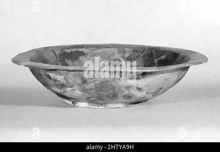 Art inspiré par Bowl, 12th–13th siècle, attribué à l'Iran, faïence; sculpté et incisé, H. 6 3/8 po (16,2 cm), céramique, oeuvres classiques modernisées par Artotop avec une touche de modernité. Formes, couleur et valeur, impact visuel accrocheur sur l'art émotions par la liberté d'œuvres d'art d'une manière contemporaine. Un message intemporel qui cherche une nouvelle direction créative. Artistes qui se tournent vers le support numérique et créent le NFT Artotop Banque D'Images