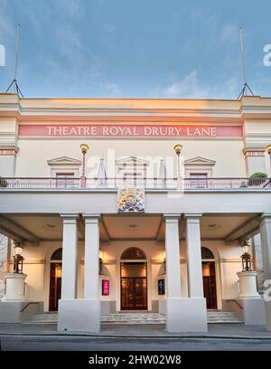 Theatre Royal Drury Lane, Westminster, Londres, Angleterre. Banque D'Images