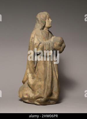 Art inspiré par donneur à genoux, fin du 15th siècle, français, Pierre, total: 18 po. (45,7 cm), Sculpture-Pierre, oeuvres classiques modernisées par Artotop avec une touche de modernité. Formes, couleur et valeur, impact visuel accrocheur sur l'art émotions par la liberté d'œuvres d'art d'une manière contemporaine. Un message intemporel qui cherche une nouvelle direction créative. Artistes qui se tournent vers le support numérique et créent le NFT Artotop Banque D'Images