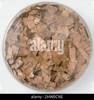 Art inspiré par des fragments de Papyri, 7th siècle, fait à Thèbes, Égypte byzantine, copte, Papyrus et encre, stockage (boîte de Petri diam.) : 4 5/16 po. (11 cm), Papyrus, oeuvres classiques modernisées par Artotop avec une touche de modernité. Formes, couleur et valeur, impact visuel accrocheur sur l'art émotions par la liberté d'œuvres d'art d'une manière contemporaine. Un message intemporel qui cherche une nouvelle direction créative. Artistes qui se tournent vers le support numérique et créent le NFT Artotop Banque D'Images