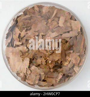 Art inspiré par des fragments de Papyri, 7th siècle, fait à Thèbes, Égypte byzantine, copte, Papyrus et encre, stockage (boîte de Petri diam.) : 4 5/16 po. (11 cm), Papyrus, oeuvres classiques modernisées par Artotop avec une touche de modernité. Formes, couleur et valeur, impact visuel accrocheur sur l'art émotions par la liberté d'œuvres d'art d'une manière contemporaine. Un message intemporel qui cherche une nouvelle direction créative. Artistes qui se tournent vers le support numérique et créent le NFT Artotop Banque D'Images