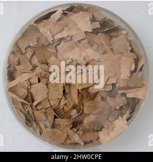 Art inspiré par des fragments de Papyri, 7th siècle, fait à Thèbes, Égypte byzantine, copte, Papyrus et encre, stockage (boîte de Petri diam.) : 4 5/16 po. (11 cm), Papyrus, oeuvres classiques modernisées par Artotop avec une touche de modernité. Formes, couleur et valeur, impact visuel accrocheur sur l'art émotions par la liberté d'œuvres d'art d'une manière contemporaine. Un message intemporel qui cherche une nouvelle direction créative. Artistes qui se tournent vers le support numérique et créent le NFT Artotop Banque D'Images