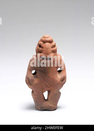 Art inspiré par la double poterie siffle, 500 C.-B.–500 A.D.?, San Jose?, République du Costa Rica, Costa Rica, argile, L. 6,9 cm (2-3/4 po.); D. 19 cm (7-1/2 po.); O. 38 cm (15 po.); WT. 32 g, Aerophone-Whistle Flute-Whisen, oeuvres classiques modernisées par Artotop avec une touche de modernité. Formes, couleur et valeur, impact visuel accrocheur sur l'art émotions par la liberté d'œuvres d'art d'une manière contemporaine. Un message intemporel qui cherche une nouvelle direction créative. Artistes qui se tournent vers le support numérique et créent le NFT Artotop Banque D'Images