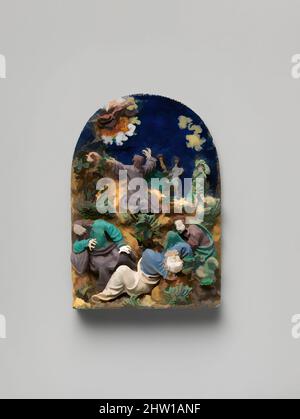 Art inspiré par le Christ dans le jardin de Gethsemane, 1520–30, Allemagne du Sud, Augsbourg ou Nuremberg, argent, émail, or, confirmé : 2 7/16 × 1 11/16 po. (6,2 × 4,3 cm), émaux, oeuvres classiques modernisées par Artotop avec une touche de modernité. Formes, couleur et valeur, impact visuel accrocheur sur l'art émotions par la liberté d'œuvres d'art d'une manière contemporaine. Un message intemporel qui cherche une nouvelle direction créative. Artistes qui se tournent vers le support numérique et créent le NFT Artotop Banque D'Images
