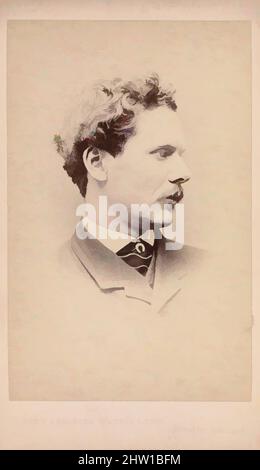 Art inspiré par Marcus Stone, 1860s ans, imprimé argent en albumine, env. 10,2 x 6,3 cm (4 x 2 1/2 po), photographies, œuvres classiques modernisées par Artotop avec une touche de modernité. Formes, couleur et valeur, impact visuel accrocheur sur l'art émotions par la liberté d'œuvres d'art d'une manière contemporaine. Un message intemporel qui cherche une nouvelle direction créative. Artistes qui se tournent vers le support numérique et créent le NFT Artotop Banque D'Images