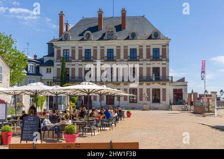 France, Loir et cher, Blois, vallée de la Loire classée au patrimoine mondial de l'UNESCO, Maison de la Magie Robert-Houdin Banque D'Images