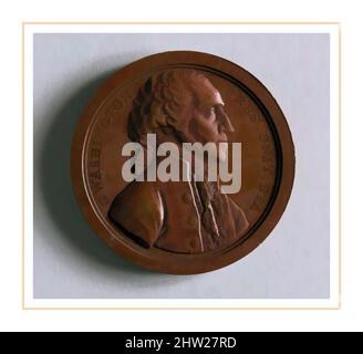 Art inspiré par George Washington, 1797, Bronze, Diam. 1 5/8 po (4,1 cm), Métal, oeuvres classiques modernisées par Artotop avec une touche de modernité. Formes, couleur et valeur, impact visuel accrocheur sur l'art émotions par la liberté d'œuvres d'art d'une manière contemporaine. Un message intemporel qui cherche une nouvelle direction créative. Artistes qui se tournent vers le support numérique et créent le NFT Artotop Banque D'Images