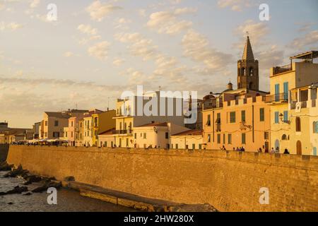 Alghero, Sardaigne, Italie, Europe. Banque D'Images