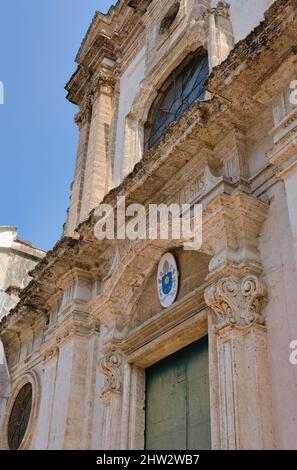 La basilique de la cathédrale de Maria Santissima Assunta (cathédrale de Nardò) est la principale église de la ville de Nardò Banque D'Images