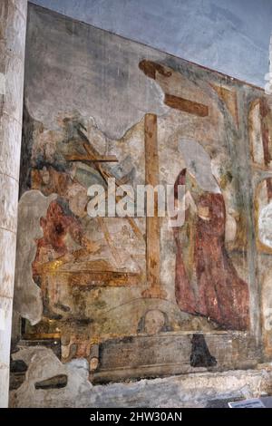 Intérieur de la cathédrale d'Ostuni (Duomo di Ostuni; Basilique de Santa Maria Assunta) Cathédrale catholique romaine à Ostuni, Brindisi Apulia Banque D'Images