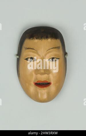 Art inspiré par Netsuke: Masque miniature de Noh de Dai Doji, 18th siècle, Japon, bois, sculpté et peint, H. 2 po (5,1 cm) ; avec 1 1/8 po (2,9 cm), Netsuke, oeuvres classiques modernisées par Artotop avec une touche de modernité. Formes, couleur et valeur, impact visuel accrocheur sur l'art émotions par la liberté d'œuvres d'art d'une manière contemporaine. Un message intemporel qui cherche une nouvelle direction créative. Artistes qui se tournent vers le support numérique et créent le NFT Artotop Banque D'Images