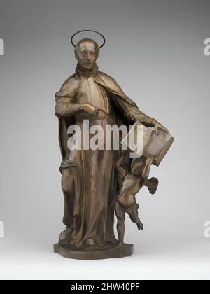 Art inspiré par Saint Ignatius Loyola avec un Ange tenant un livre inscrit avec la devise de la Société de Jésus, ca. 1720–25, Italien, Venise, Bronze, globalement (confirmé) : H. 24 5/8 x W. 13 7/8 x D. 4 5/8 po, 32lb. (62,5 x 35,2 x 11,7 cm, 141kg), Sculpture-Bronze, cofondateurs de, oeuvres classiques modernisées par Artotop avec une touche de modernité. Formes, couleur et valeur, impact visuel accrocheur sur l'art émotions par la liberté d'œuvres d'art d'une manière contemporaine. Un message intemporel qui cherche une nouvelle direction créative. Artistes qui se tournent vers le support numérique et créent le NFT Artotop Banque D'Images