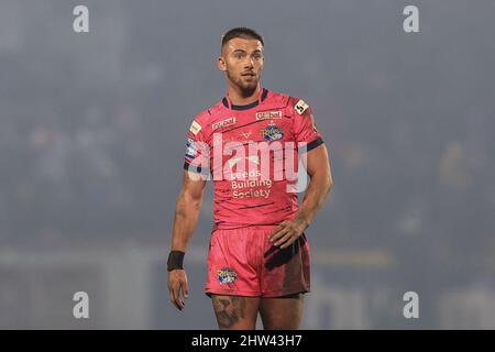 Wakefield, Royaume-Uni. 03rd mars 2022. Jack Walker de Leeds Rhinos pendant le match à Wakefield, Royaume-Uni le 3/3/2022. (Photo de Mark Cosgrove/News Images/Sipa USA) crédit: SIPA USA/Alay Live News Banque D'Images